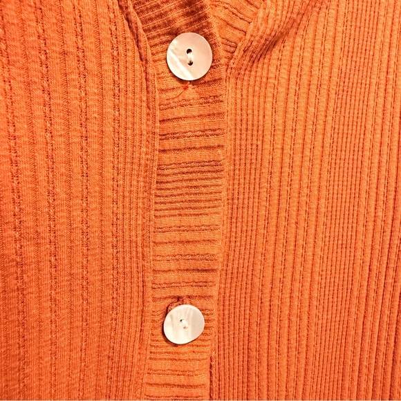 Madewell Terracotta Twinset Cardigan Top 2 Pieces - Picture 11 of 15